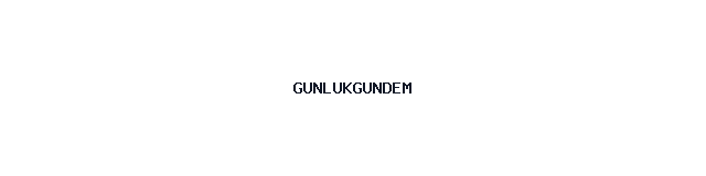 Gunlukgundem